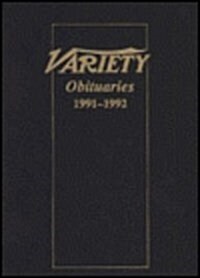 Variety Obituaries 1991-92 V14 (Hardcover)