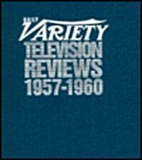 Variety Television Reviews, 1957-60 (Hardcover)