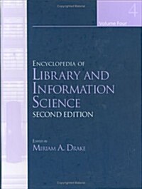 Encyclopedia of Library and Information Science, Volume 4 (Hardcover, 2)