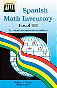 Spanish Math Inventory Level III (Paperback)