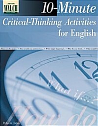 10-Minute Critical-Thinking Activities for English (Paperback)