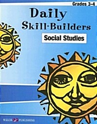 Daily Skill-Builders Social Studies Grades 3-4 (Paperback)