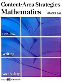 Content-Area Strategies: Mathematics Grades 5-6 (Paperback, Updated)
