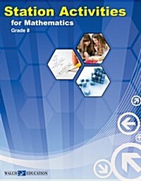 Station Activities for Mathematics, Grades 6-8 (Paperback)