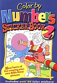 Color by Numbers Sticker-Book (Paperback)