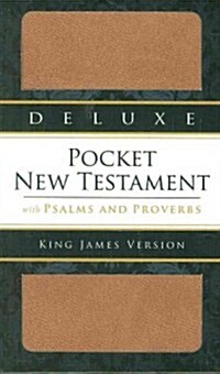 Deluxe Pocket New Testament with Psalms and Proverbs-KJV (Imitation Leather)