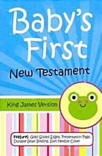 Babys First New Testament-KJV (Imitation Leather)