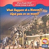 What Happens at a Museum? / 풯u?Pasa En Un Museo? (Paperback)