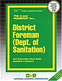 District Foreman (Dept. of Sanitation) (Paperback)