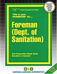 Foreman (Dept. of Sanitation) (Paperback)