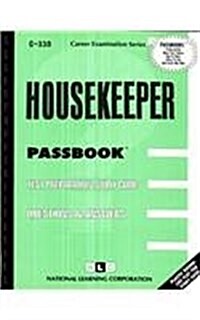 Housekeeper: Passbooks Study Guide (Spiral)