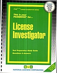 License Investigator (Paperback)