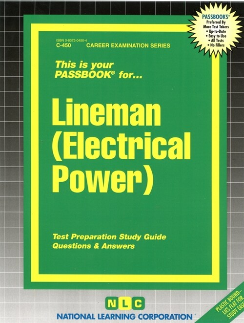 Lineman (Electrical Power) (Spiral)