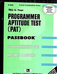 Programmer Aptitude Test (PAT) (Paperback)