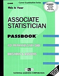 Associate Statistician: Passbooks Study Guide (Spiral)