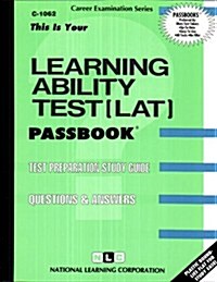 Learning Ability Test (LAT) (Paperback)