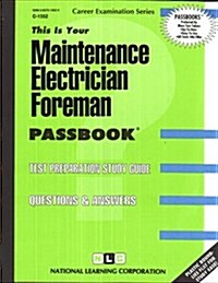 Maintenance Electrician Foreman (Paperback)