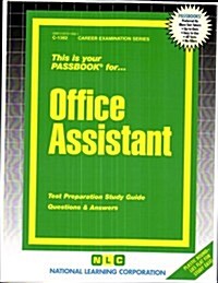 Office Assistant: Test Preparation Study Guide (Paperback)