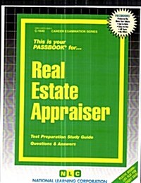 Real Estate Appraiser: Passbooks Study Guide (Spiral)