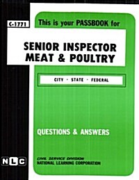 Senior Inspector, Meat and Poultry (Paperback)