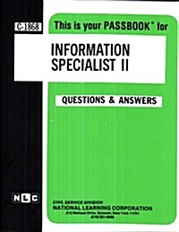 Information Specialist II: Test Preparation Study Guide: Questions & Answers (Paperback)