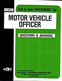 Motor Vehicle Officer, 2031 (Spiral)