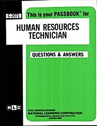 Human Resources Technician: Test Preparation Study Guide, Questions & Answers (Paperback)