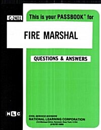 Fire Marshal (Paperback)