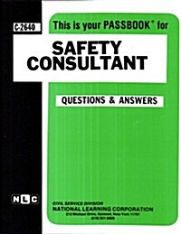 Safety Consultant (Paperback)