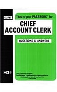 Chief Account Clerk: Passbooks Study Guide (Library Binding)