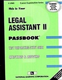 Legal Assistant II (Paperback)