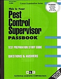 Pest Control Supervisor (Paperback)