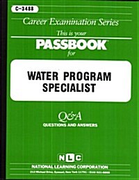 Water Program Specialist: Passbooks Study Guide (Spiral)