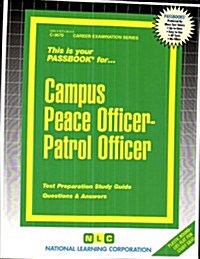 Campus Peace Officer-Patrol Officer (Spiral)