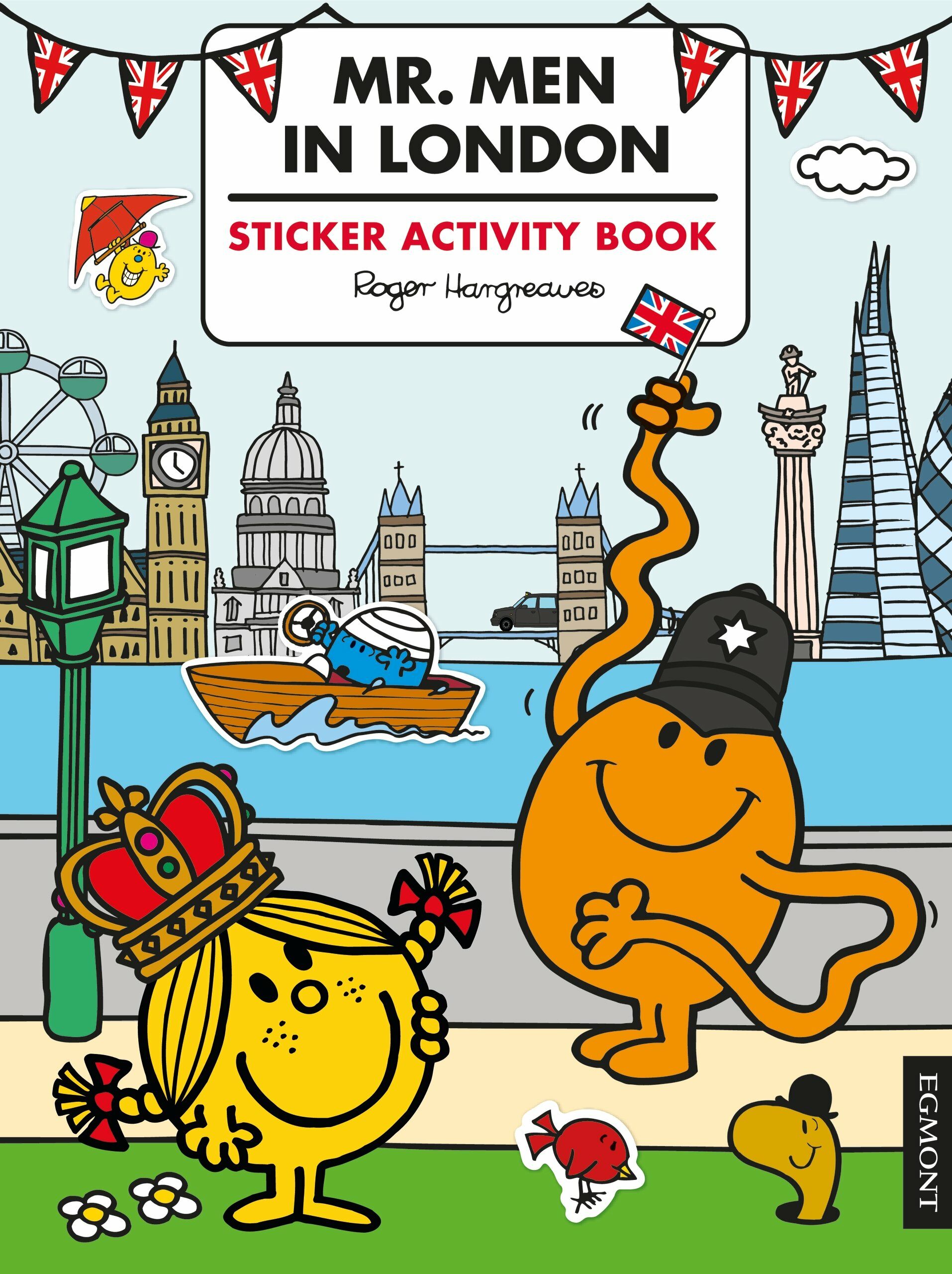 Mr. Men in London Sticker Activity Book (Paperback)