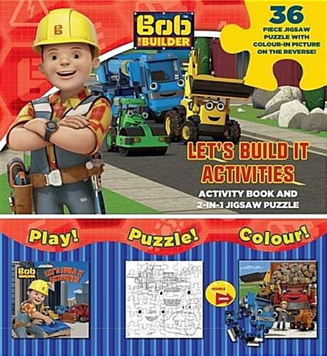 Bob the Builder Lets Build it Activities : Activity Book and 2-in-1 Jigsaw Puzzle (Package)