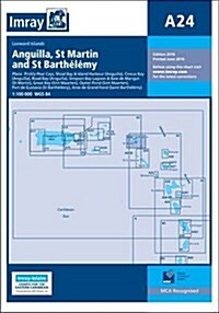 Imray Chart A24 : Anguilla, St Martin and St Barthelemy (Paperback, New ed)