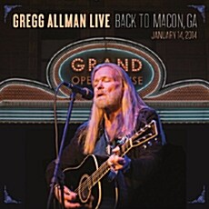 [수입] Gregg Allman - Gregg Allman Live: Back To Macon, GA [2LP]