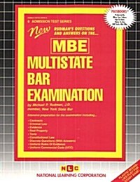 Multistate Bar Examination (MBE) (Paperback)