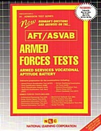 Armed Forces Tests (Aft / Asvab): Passbooks Study Guide (Spiral)