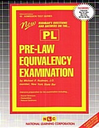 Pre-Law Equivalency Examination (PL) (Paperback)