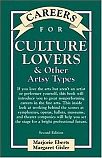 Careers for Culture Lovers & Other Artsy Types (Hardcover, 2)