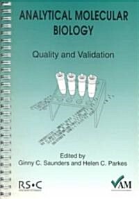 Analytical Molecular Biology : Quality and Validation (Paperback)