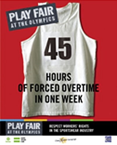 Play Fair at the Olympics : 45 Hours of Forced Overtime in One Week (Paperback)
