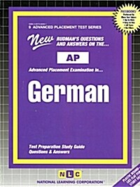 AP German: New Rudmans Questions and Answers in the Advanced Placement Examination In....German [With CDROM] (Paperback)