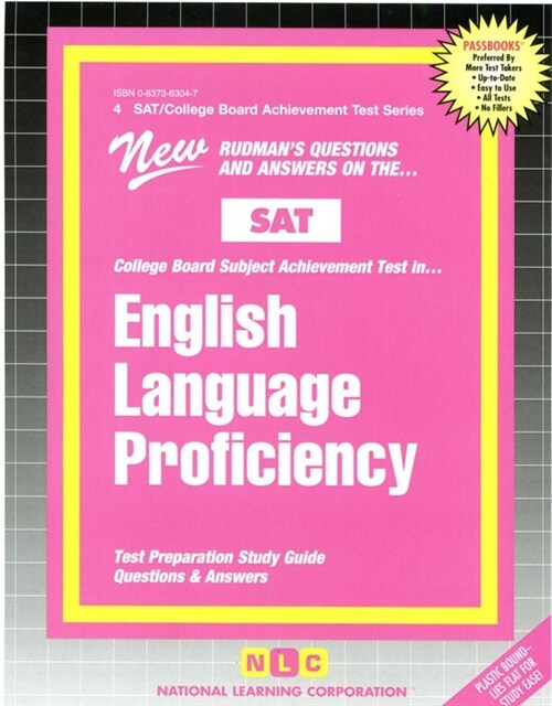 English Language Proficiency (Spiral)