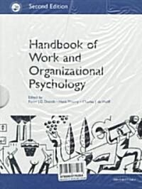 A Handbook Of Work And Organizational Psychology : Set Volumes 1-4 (Hardcover)