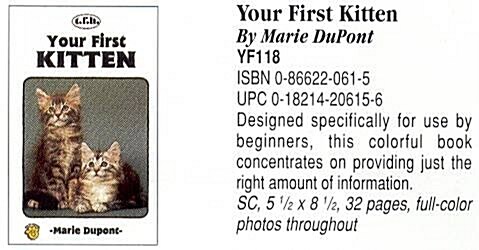 Your First Kitten (Paperback)