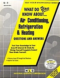Air Conditioning, Refrigeration & Heating: Passbooks Study Guide (Spiral)