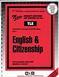 English & Citizenship: Passbooks Study Guide (Spiral)